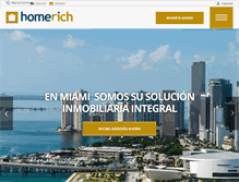 Tablet Screenshot of homerichrealty.com